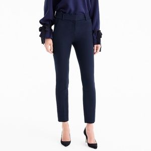 J. Crew Cameron Slim Crop Pant in Navy